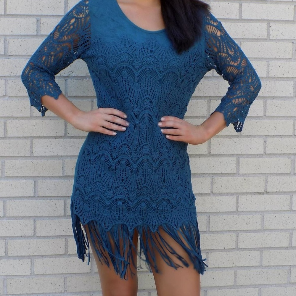 Suede Dress